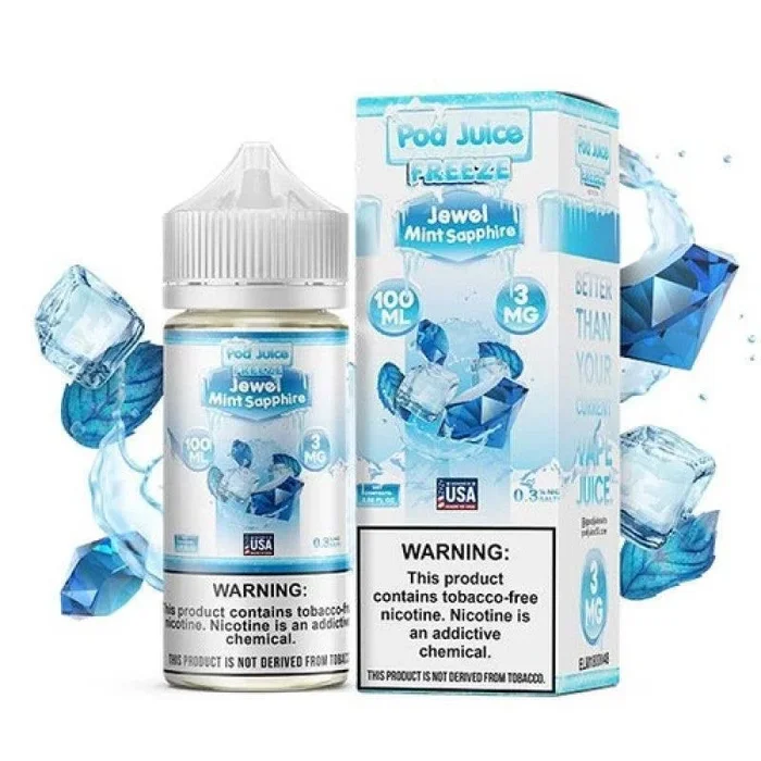 Jewel Mint Sapphire – POD Juice Salt 30mL