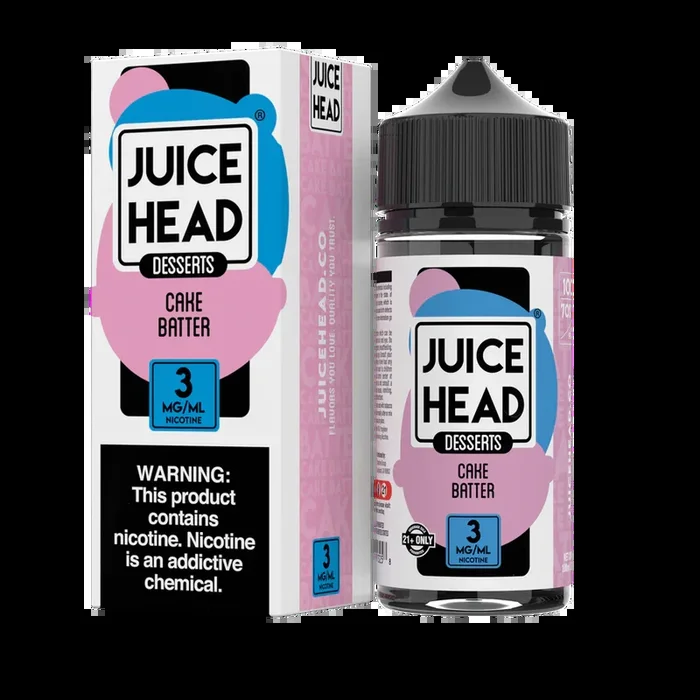 Juice Head Desserts – Cake Batter – 100ML E-Liquid