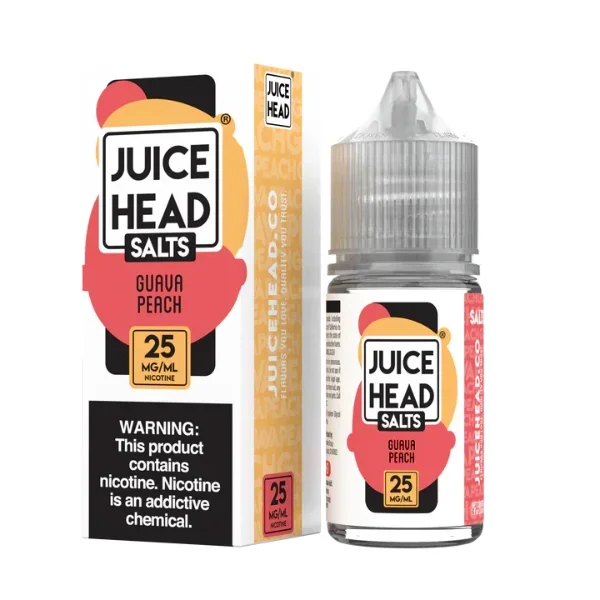 Juice Head Salt_30mL_Guava Peach –
