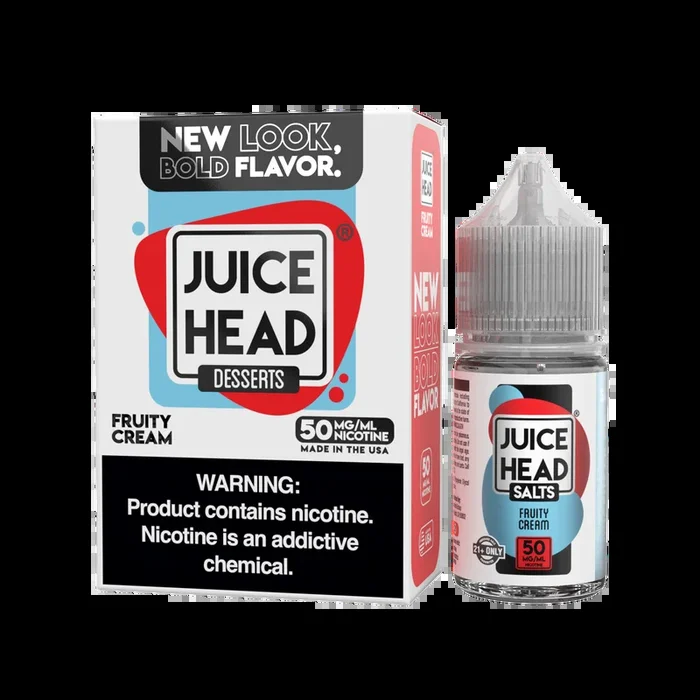 Juice Head Salts – Fruity Cream – 30ML E-Liquid
