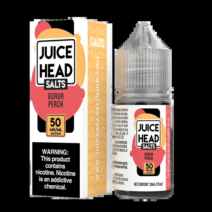Juice Head Salts – Guava Peach – 30ML E-Liquid