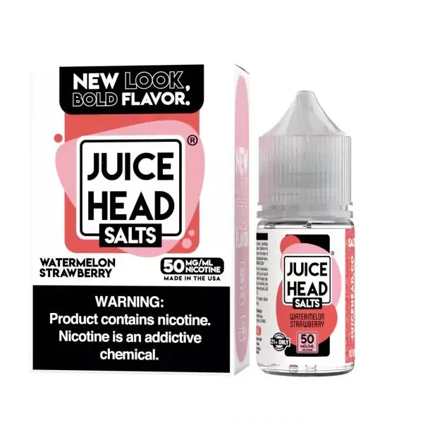 Juice Head Salts – Watermelon Strawberry – 30ML E-Liquid