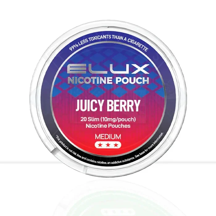 Juicy Berry Elux Nicotine Pouches