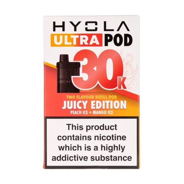 Juicy Edition Ultra 30k Prefilled Pods by Hyola