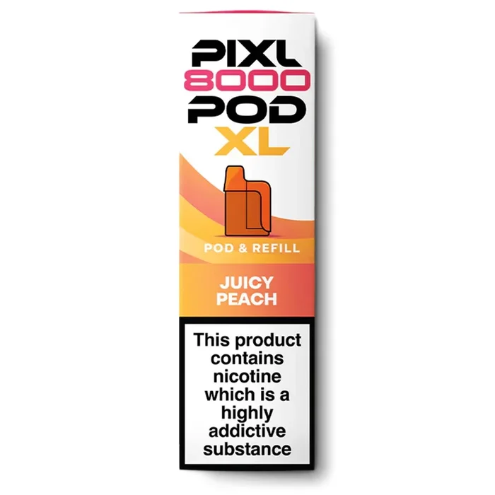 Juicy Peach by Pixl 8000 Refill Pod