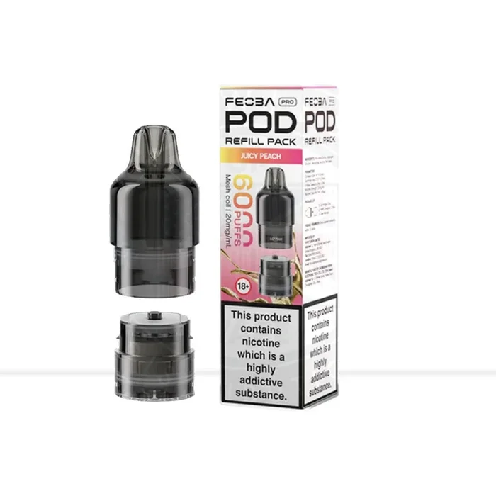 Juicy Peach Feoba Pro Prefilled Pods