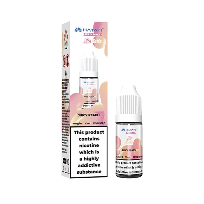 Juicy Peach Nic Salt E-Liquid by Hayati Pro Max