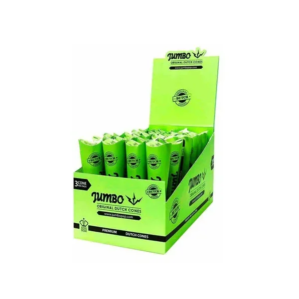 Jumbo King Sized Premium Dutch Cones Pre-Rolled – Green