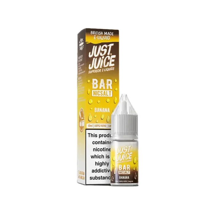 Just Juice Bar Banana 10ml Nic Salt E-liquid