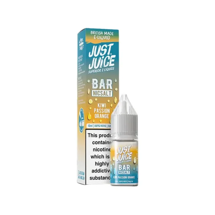 Just Juice Bar Kiwi Passion Orange 10ml Nic Salt E-liquid