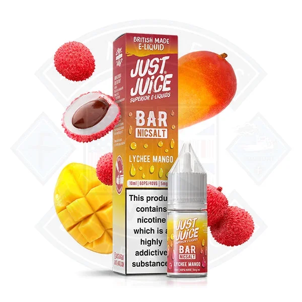 Just Juice Bar Nic Salt – Lychee Mango 10ml