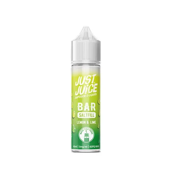 Just Juice Bar Saltfill Lemon & Lime Shortfill 40ml E-Liquid