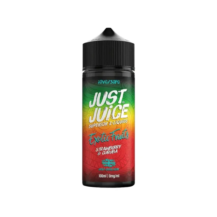 Just Juice Exotic Fruits Strawberry & Curuba 100ml E-liquid