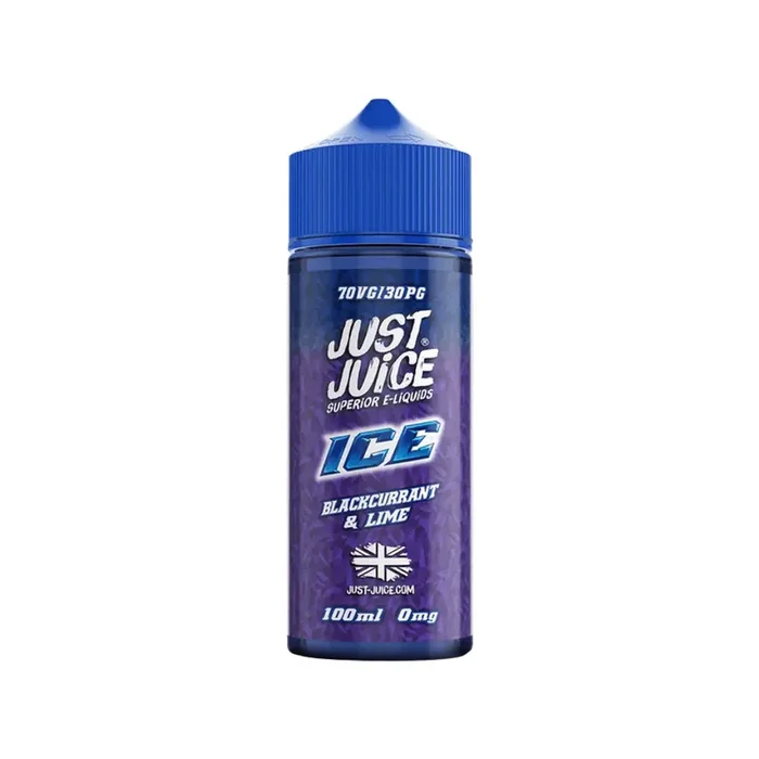 Just Juice Ice Blackcurrant & Lime 100ml E-liquid