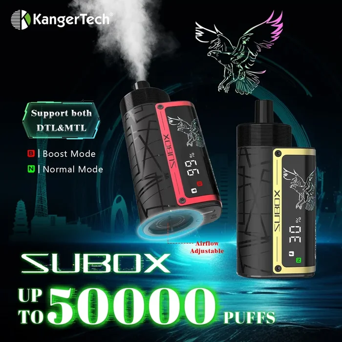 KangerTech SUBOX 50K Disposable KIT – 50,000 Puff
