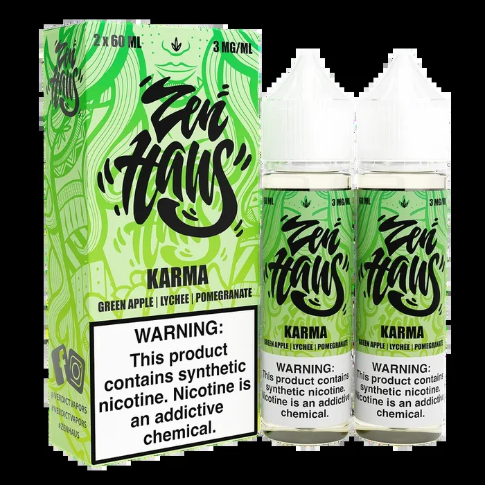 Karma by ZEN HAUS E-Liquid 2X 60ml