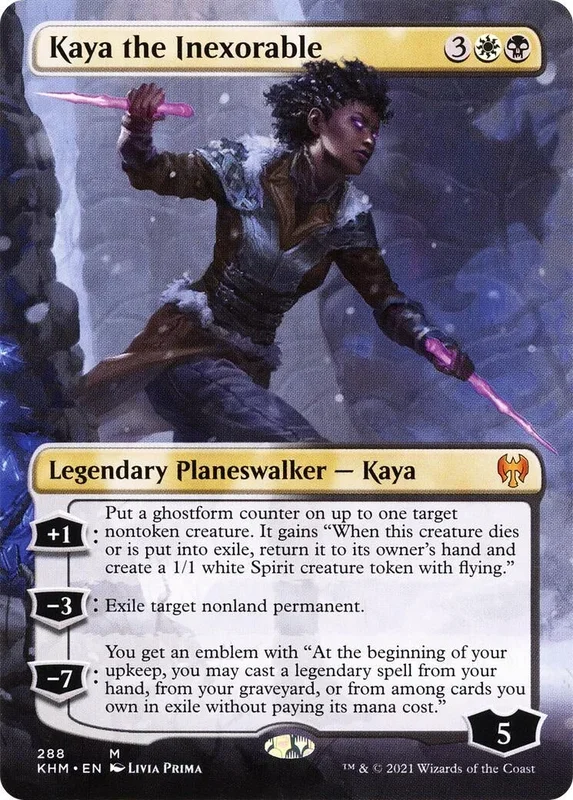 Kaya the Inexorable (Borderless) (288) (KHM)