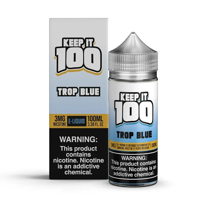 KEEP IT 100 – Trop Blue – 100ML E-Liquid