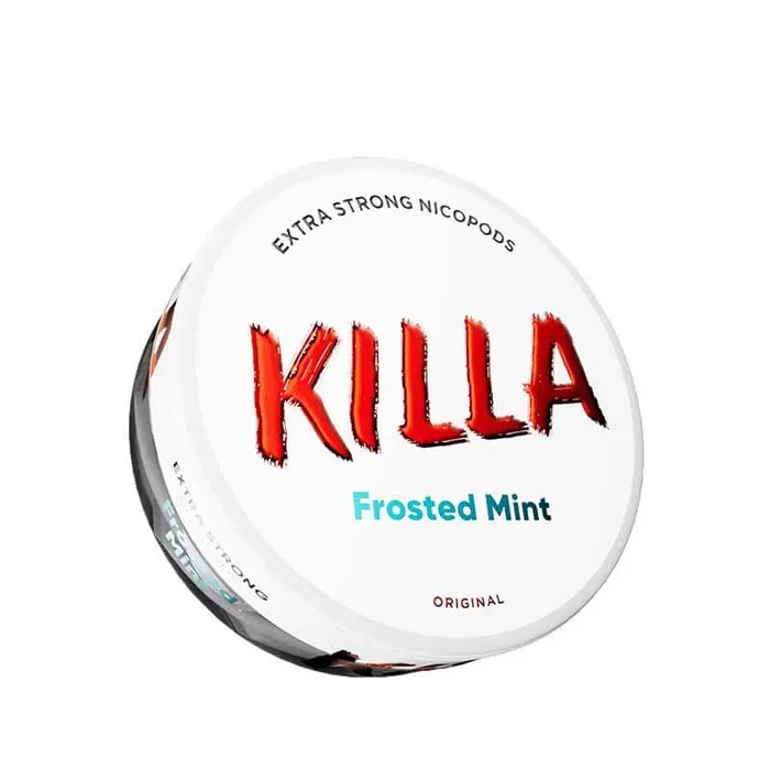 Killa Frosted Mint Nic Pouches – 13.2mg / pouch