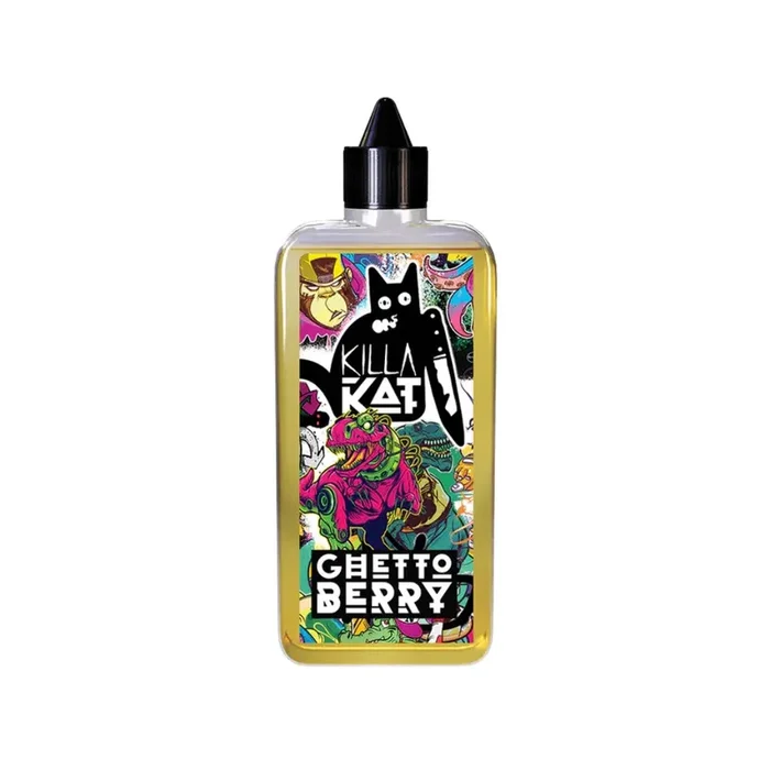 Killa Kat Ghetto Berry 100ml Shortfill E-liquid
