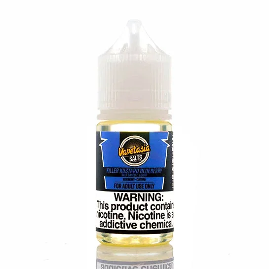 Killer Kustard Blueberry Salt – Vapetasia E-Juice
