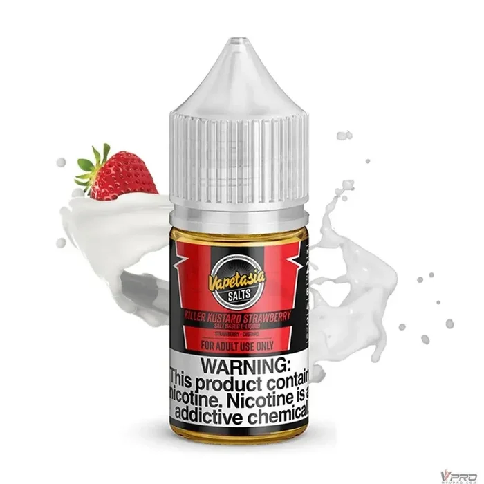 Killer Kustard Strawberry – Vapetasia Salts 30mL