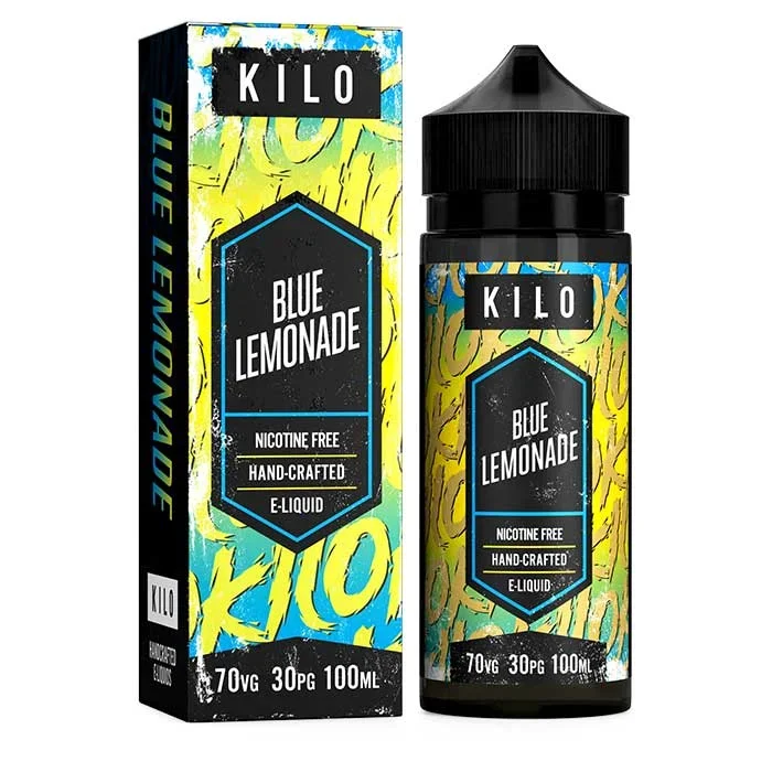 Kilo E-Liquids – Blue lemonade 100ml Short Fill E-Liquid