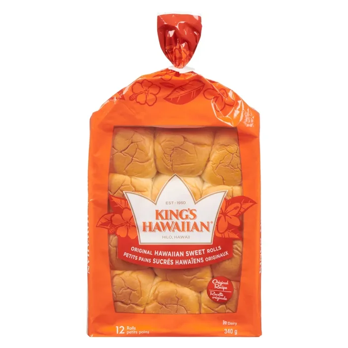 King’s Hawaiian Original Hawaiian Sweet Rolls, 340 g