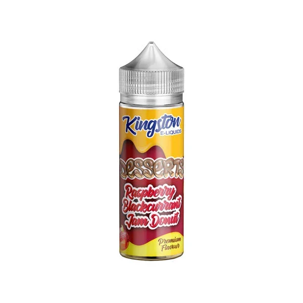 Kingston – Desserts 120ml Shortfill 0mg (70VG/30PG)