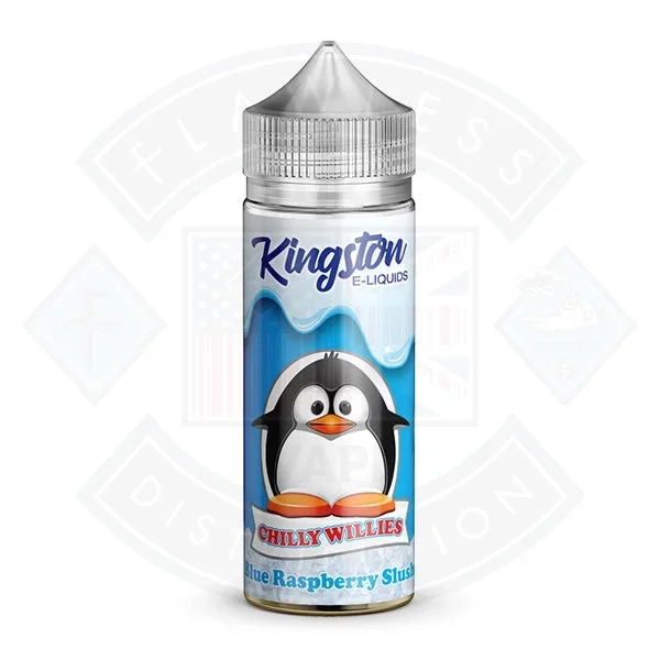 Kingston Chilly Willies – Blue Raspberry Slush 0mg 100ml 70/30 Shortfill