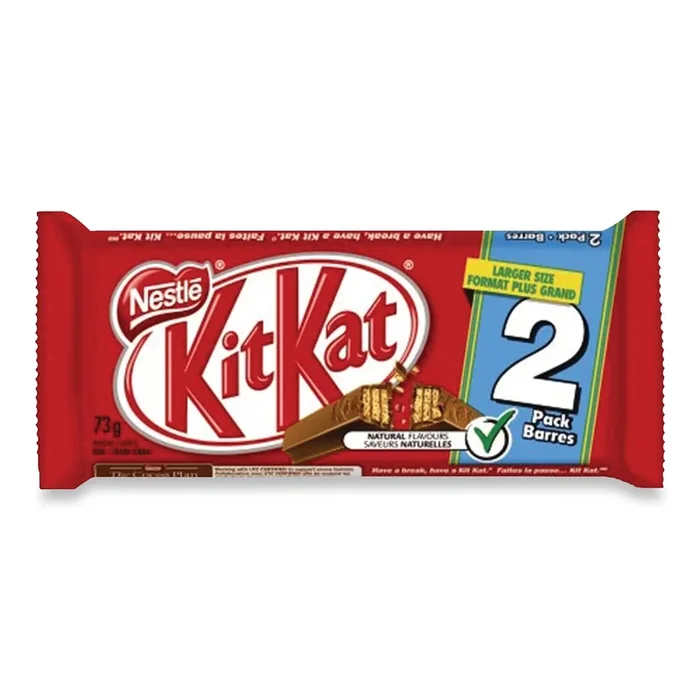 KitKat King Size Chocolate Bar, 73-g, 2-Pack