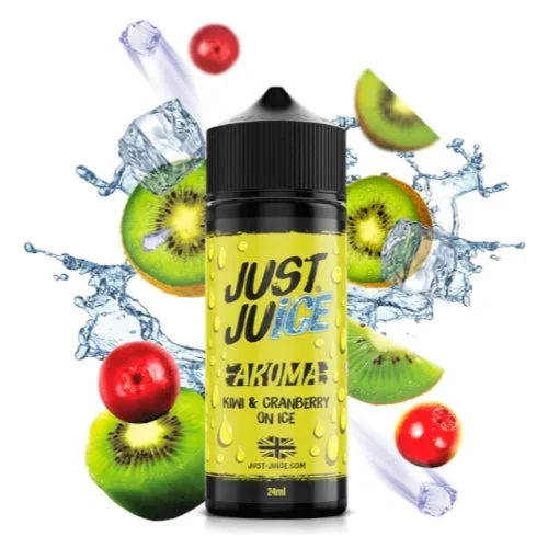 Kiwi Cranberry On Ice 24ml (Longfill) (Just Juice)