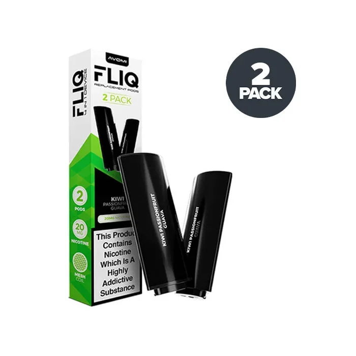 Kiwi Passionfruit Guava Avomi Fliq Prefilled Pods