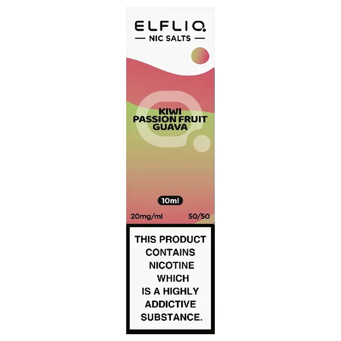 Kiwi Passionfruit Guava Elfliq Nic Salt by Elfbar – 10ml