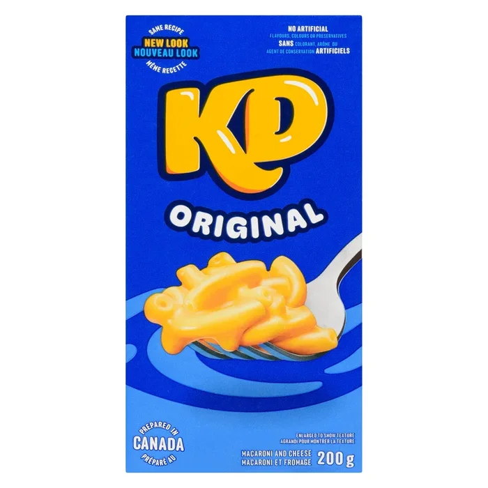 Kraft Dinner Macaroni et Fromage Original, 200 g