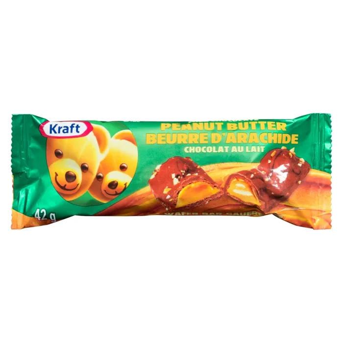 Kraft Gaufrettes Beurre d’Arachide Chocolat au Lait – 42 g