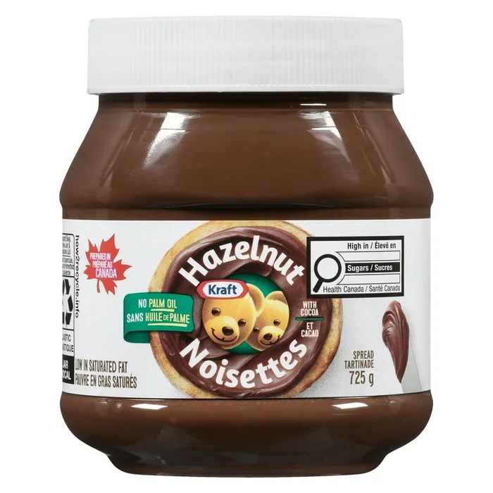 Kraft Hazelnut with Cocoa Spread, 725-g