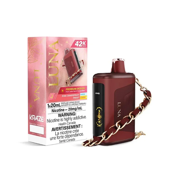 Kraze Luna Disposable – Pink Grapefruit Frost (AB)