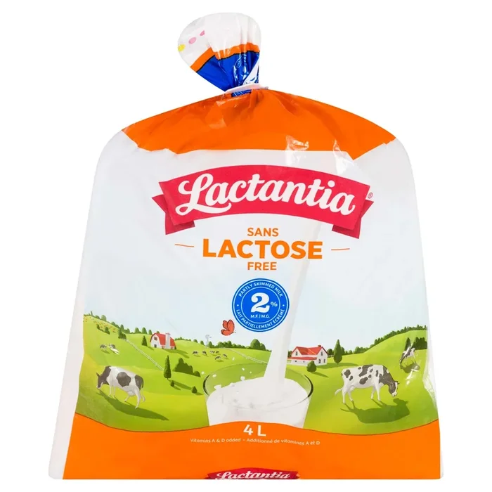 Lactantia Lactose Free Partly Skimmed Milk 2% M.F. – 4L