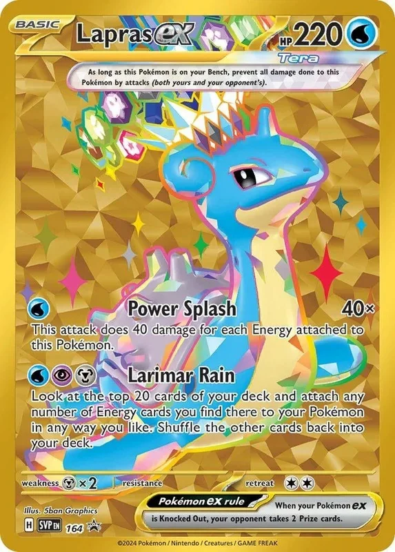 Lapras ex – 164 (164) (SVP)