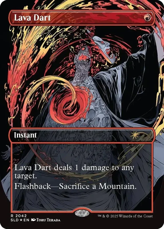 Lava Dart (Raised Foil) (2042) (SLD)