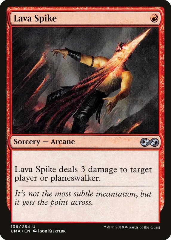 Lava Spike (136) (UMA)