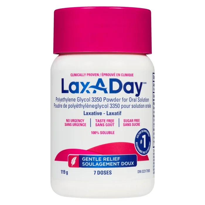 Lax-A-Day Laxative Doses, 7-Pack, 119 g