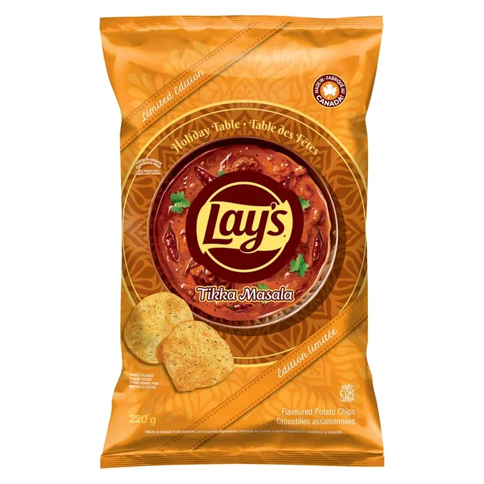 Lay’s Tikka Masala Potato Chips, 220 g
