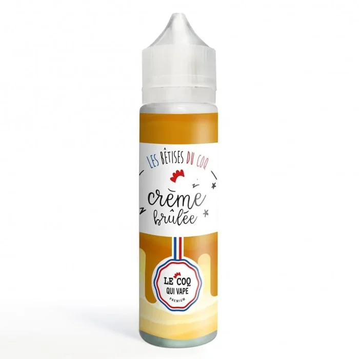 LE COQ QUI VAPE E-liquid Creme Brulee 50ml