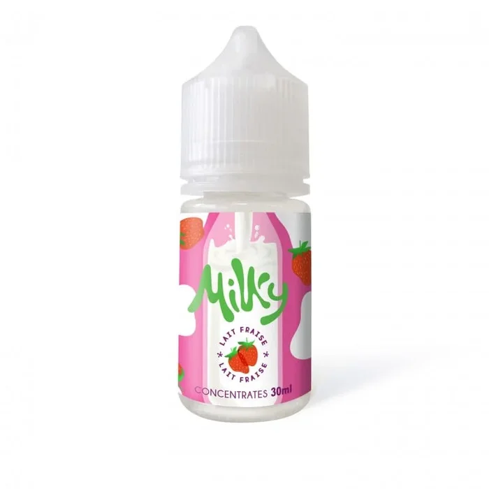 LE COQ QUI VAPE Milky – Lait Fraise – Aroma 30ml