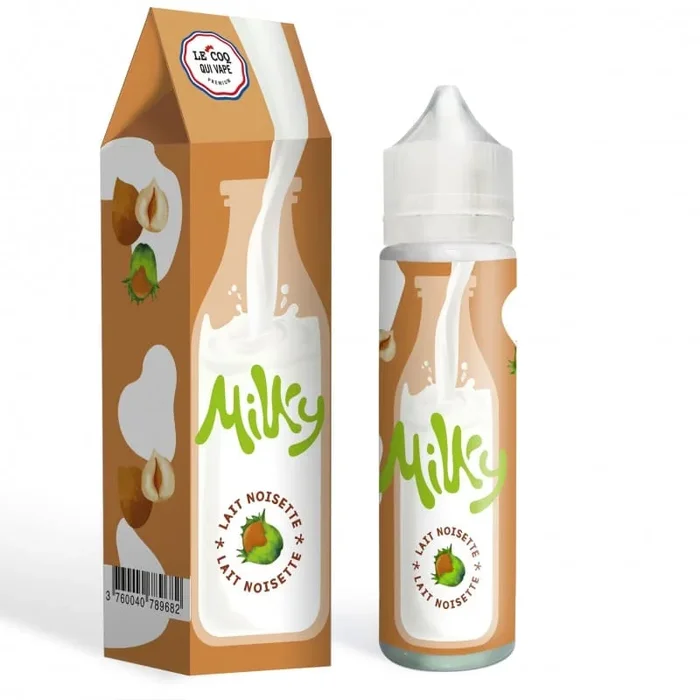 LE COQ QUI VAPE Milky – Lait Noisette – E-liquid 50ml