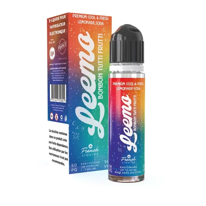 LE FRENCH LIQUIDE Leemo Bonbon Tutti Frutti – Pack E-liquid 60ml