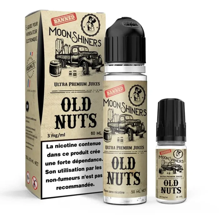 LE FRENCH LIQUIDE Moonshiners Old Nuts – Pack E-liquid 60ml