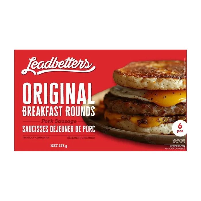 Leadbetters Original Breakfast Rounds, 375 g